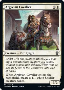 Argivian Cavalier [Dominaria United] 4