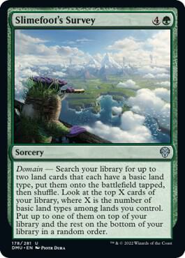 Slimefoot's Survey [Dominaria United] 178