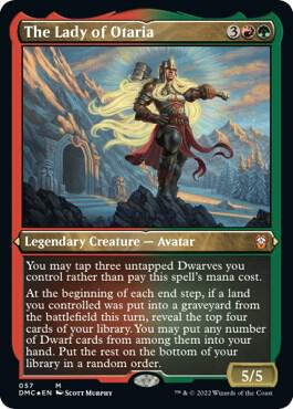 The Lady of Otaria (Foil Etched) [Commander: Dominaria United] 57