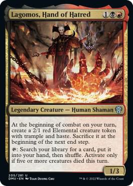 Lagomos, Hand of Hatred [Dominaria United] 205