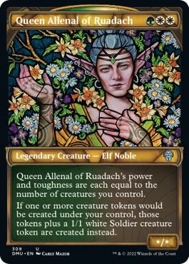 Queen Allenal of Ruadach (Showcase) [Dominaria United] 309