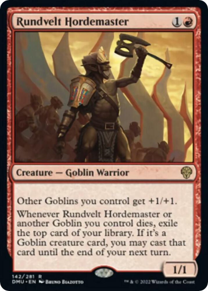 Rundvelt Hordemaster [Dominaria United] 142