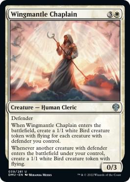 Wingmantle Chaplain [Dominaria United] 39