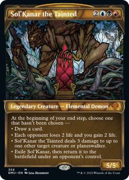 Sol'Kanar the Tainted (Textured Foil) [Dominaria United] 359