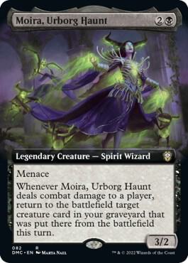 Moira, Urborg Haunt (Extended Art) [Commander: Dominaria United] 82