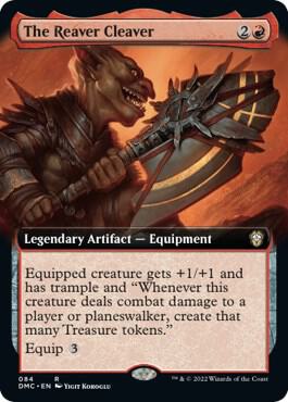 The Reaver Cleaver (Extended Art) [Commander: Dominaria United] 84