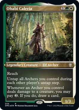 Ohabi Caleria (Foil Etched) [Commander: Dominaria United] 58