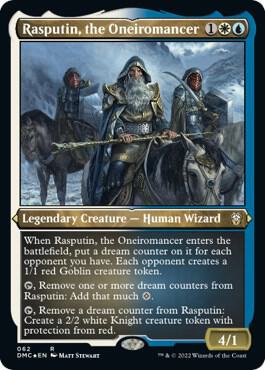 Rasputin, the Oneiromancer (Foil Etched) [Commander: Dominaria United] 62