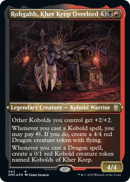 Rohgahh, Kher Keep Overlord (Foil Etched) [Commander: Dominaria United] 63
