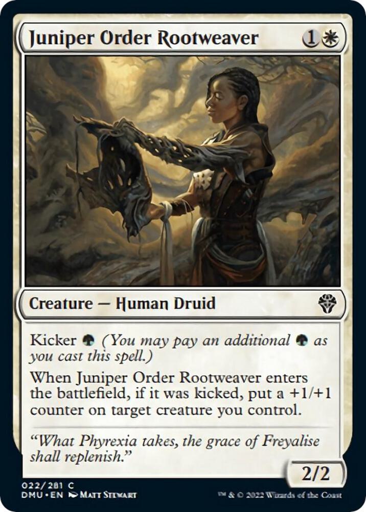 Juniper Order Rootweaver [Dominaria United] 22