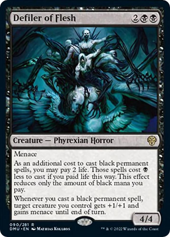 Defiler of Flesh [Dominaria United] 90