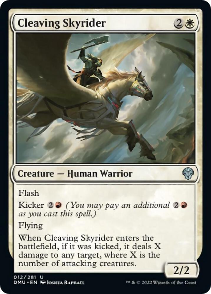 Cleaving Skyrider [Dominaria United] 12