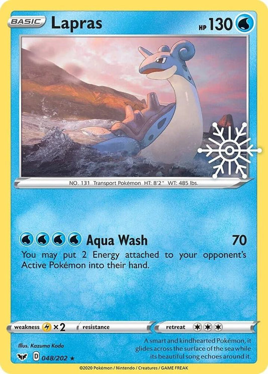 Lapras - 048/202 (Holiday Calendar) [Miscellaneous Cards & Products] 048/202