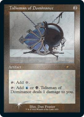 Talisman of Dominance (Retro Frame) (Foil Etched) [Secret Lair Drop Series] 1053