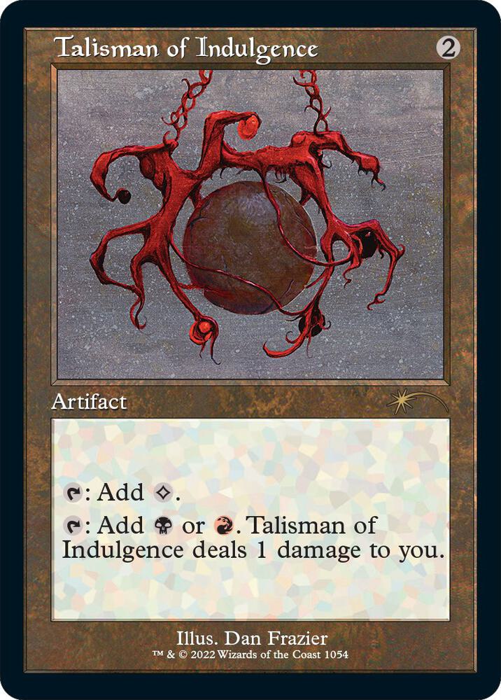 Talisman of Indulgence (Retro Frame) [Secret Lair Drop Series] 1054