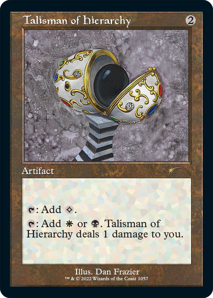 Talisman of Hierarchy (Retro Frame) [Secret Lair Drop Series] 1057