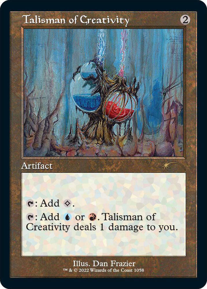 Talisman of Creativity (Retro Frame) [Secret Lair Drop Series] 1058