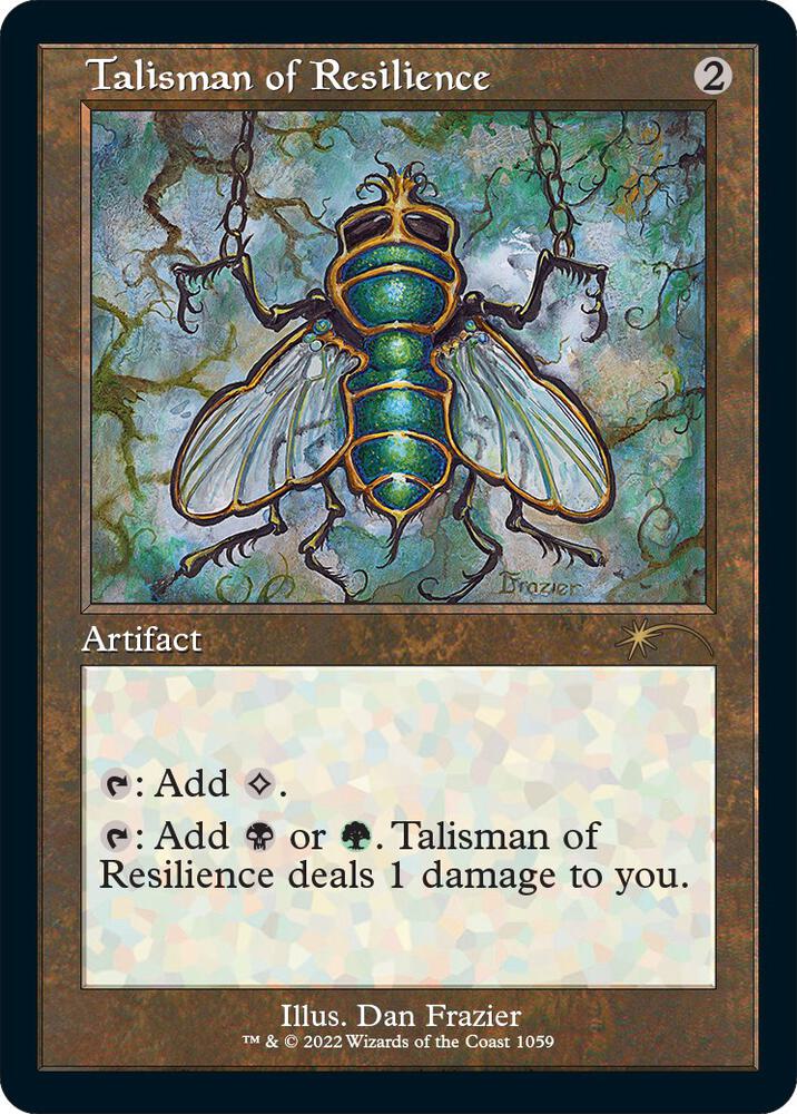 Talisman of Resilience (Retro Frame) [Secret Lair Drop Series] 1059