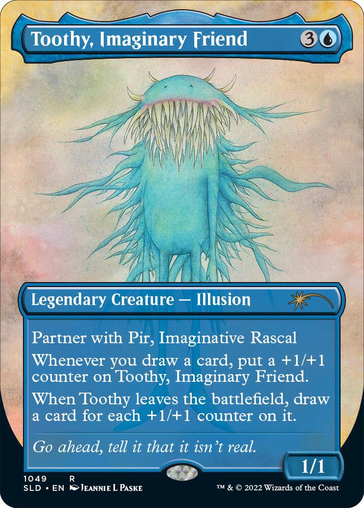 Toothy, Imaginary Friend (Borderless) [Secret Lair Drop Series] 1049
