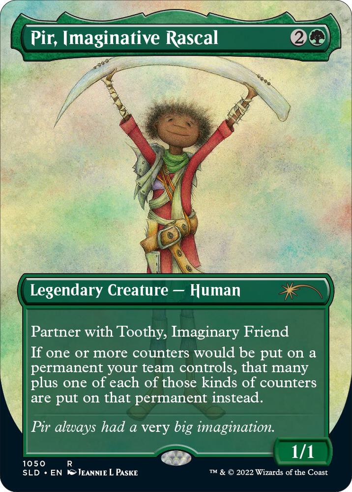 Pir, Imaginative Rascal (Borderless) [Secret Lair Drop Series] 1050