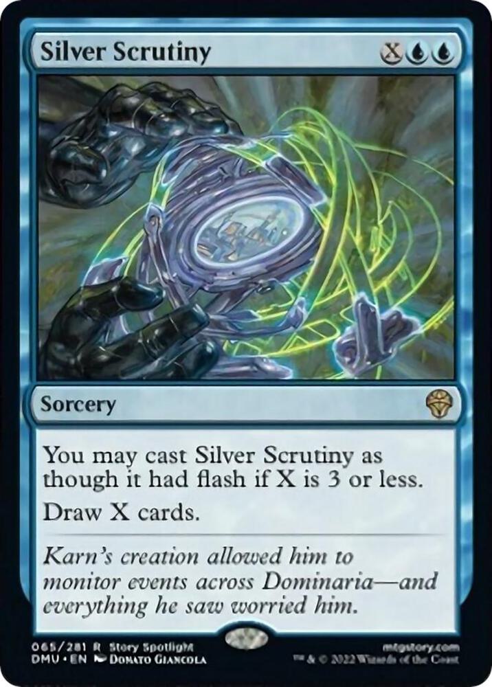 Silver Scrutiny [Dominaria United] 65