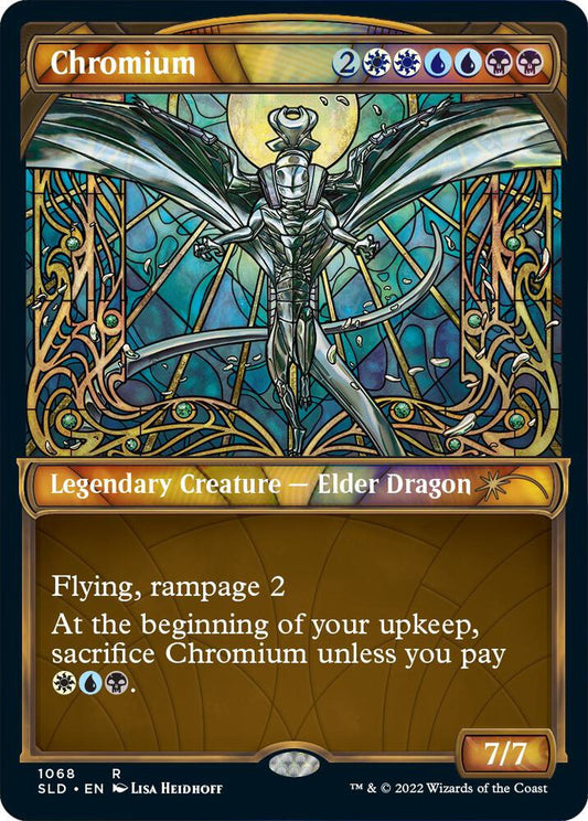 Chromium (Stained Glass) (Textured Foil) [Secret Lair Drop Series] 1068