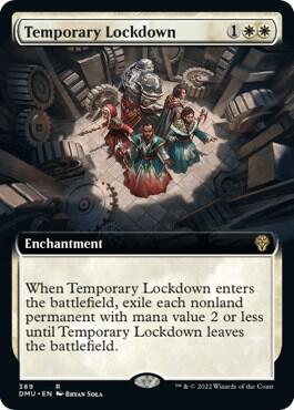 Temporary Lockdown (Extended Art) [Dominaria United] 389