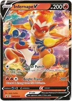 Infernape V - SWSH252 [SWSH: Sword & Shield Promo Cards] SWSH252