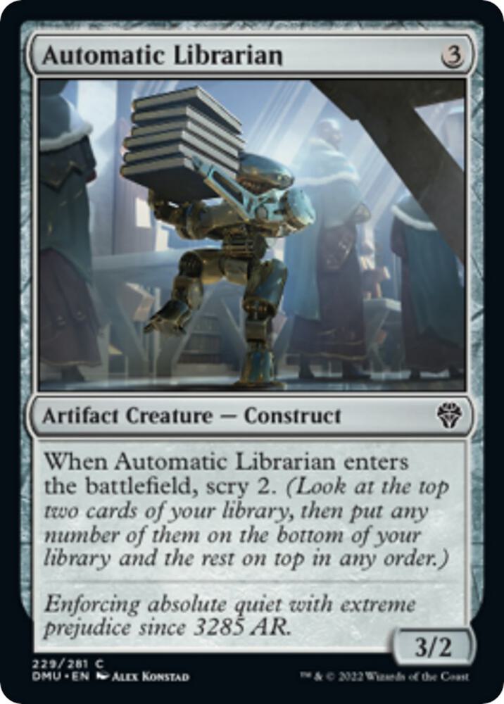 Automatic Librarian [Dominaria United] 229