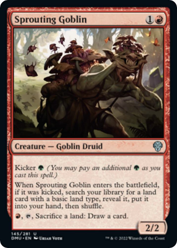Sprouting Goblin [Dominaria United] 145
