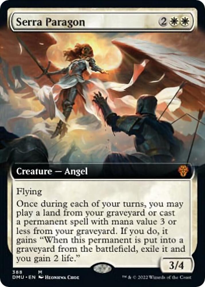 Serra Paragon (Extended Art) [Dominaria United] 388