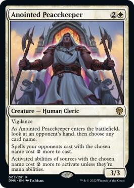 Anointed Peacekeeper [Dominaria United] 2
