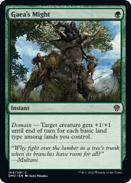Gaea's Might [Dominaria United] 164
