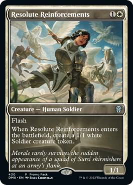 Resolute Reinforcements [Promo Pack: Dominaria United] 430