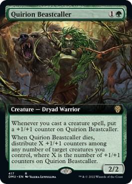 Quirion Beastcaller (Extended Art) [Dominaria United] 417