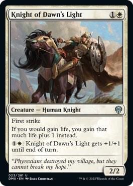 Knight of Dawn's Light [Dominaria United] 23