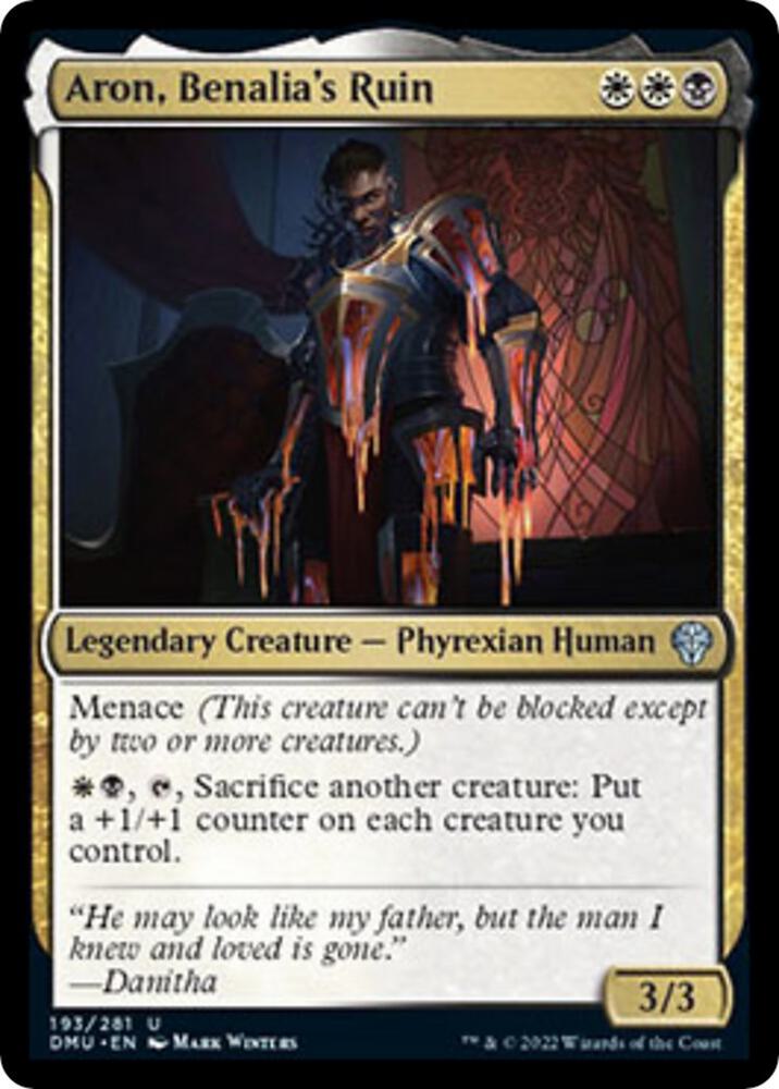 Aron, Benalia's Ruin [Dominaria United] 193