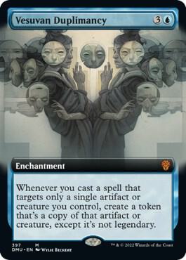 Vesuvan Duplimancy (Extended Art) [Dominaria United] 397