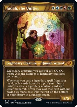 Jodah, the Unifier (Textured Foil) [Dominaria United] 343