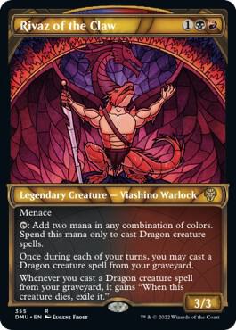 Rivaz of the Claw (Textured Foil) [Dominaria United] 355
