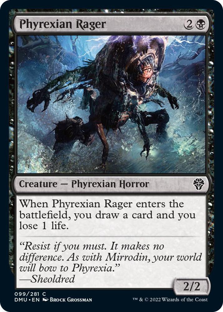 Phyrexian Rager [Dominaria United] 99