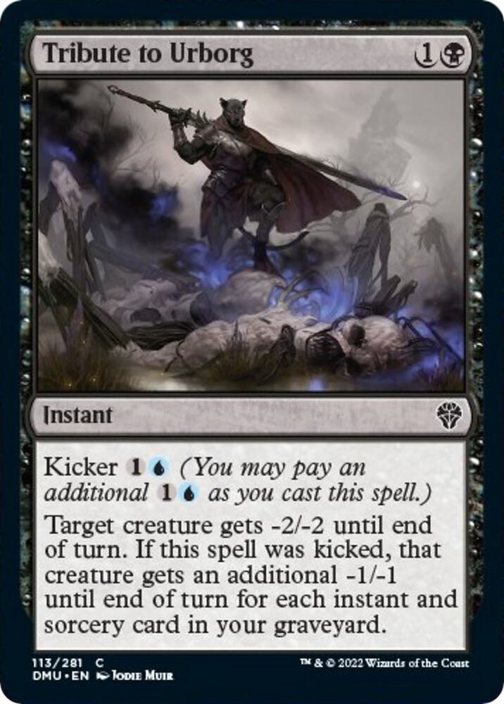 Tribute to Urborg [Dominaria United] 113
