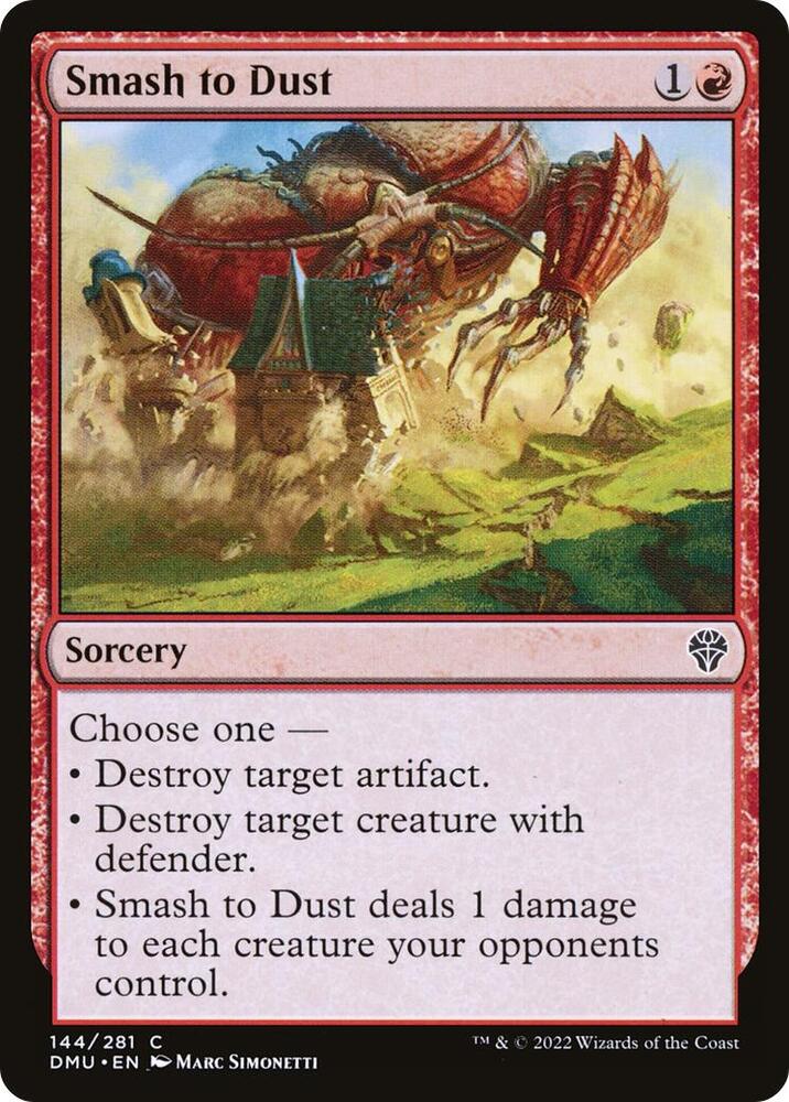 Smash to Dust [Dominaria United] 144