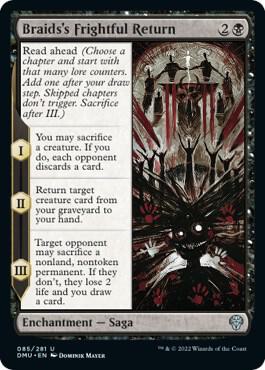 Braids's Frightful Return [Dominaria United] 85