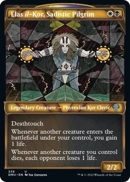 Elas il-Kor, Sadistic Pilgrim (Textured Foil) [Dominaria United] 338