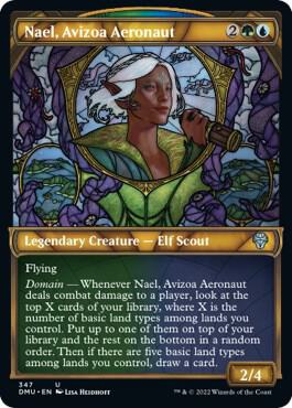 Nael, Avizoa Aeronaut (Textured Foil) [Dominaria United] 347