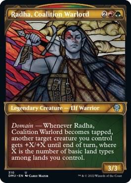 Radha, Coalition Warlord (Showcase) [Dominaria United] 310