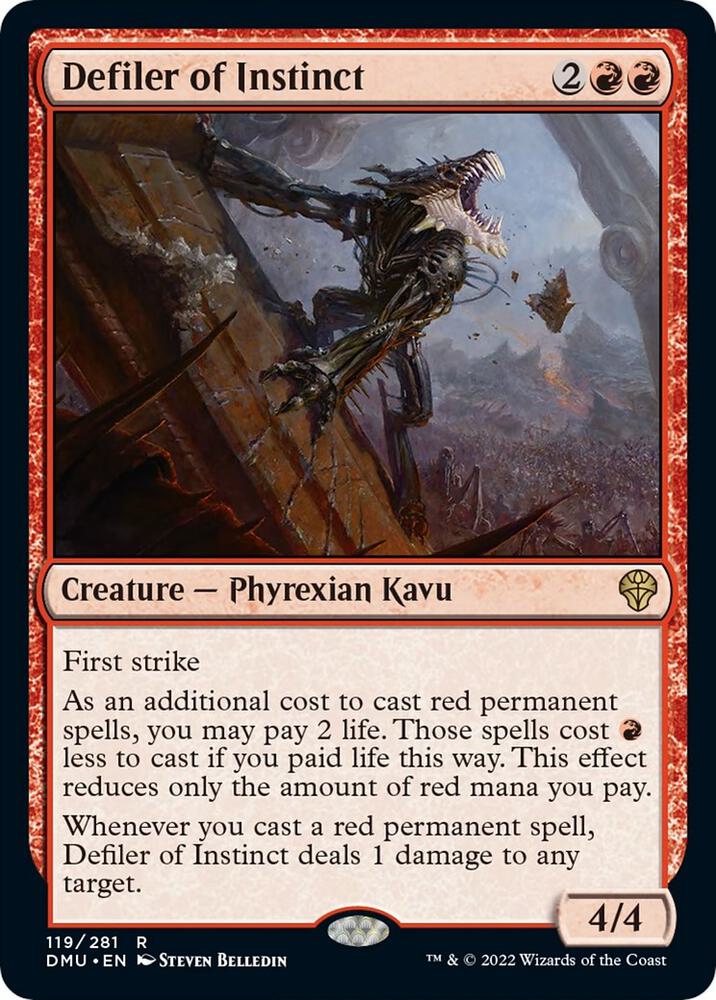 Defiler of Instinct [Dominaria United] 119