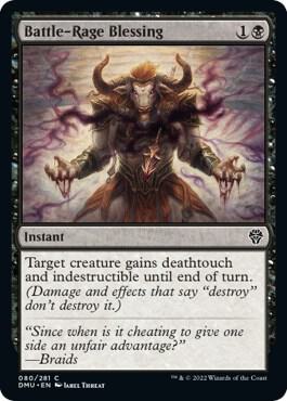 Battle-Rage Blessing [Dominaria United] 80