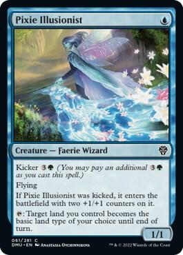 Pixie Illusionist [Dominaria United] 61